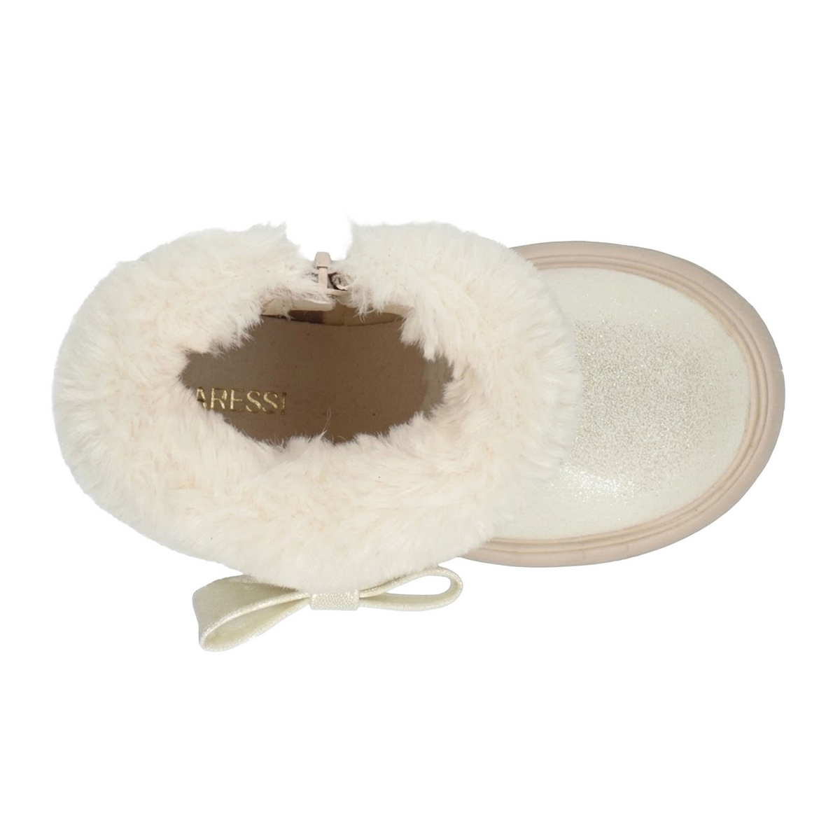 Bota Paressi Niña Crema Casual Peluche Infantil T18-22, foto 8 de 10