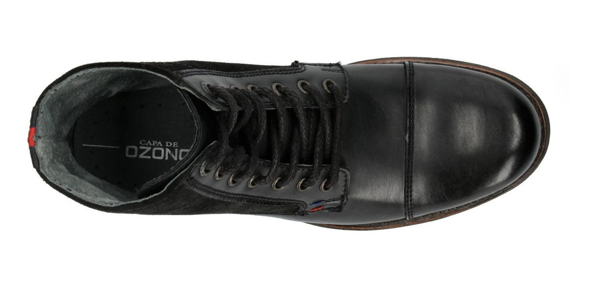 Bota Casual Ozono Para Hombre 364410-01 Negro [ozo2670], foto 8 de 10