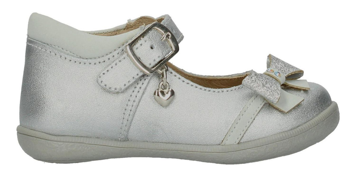 Zapato Casual Coqueta Para Niña 182805-z Plata [cta752], foto 1 de 6
