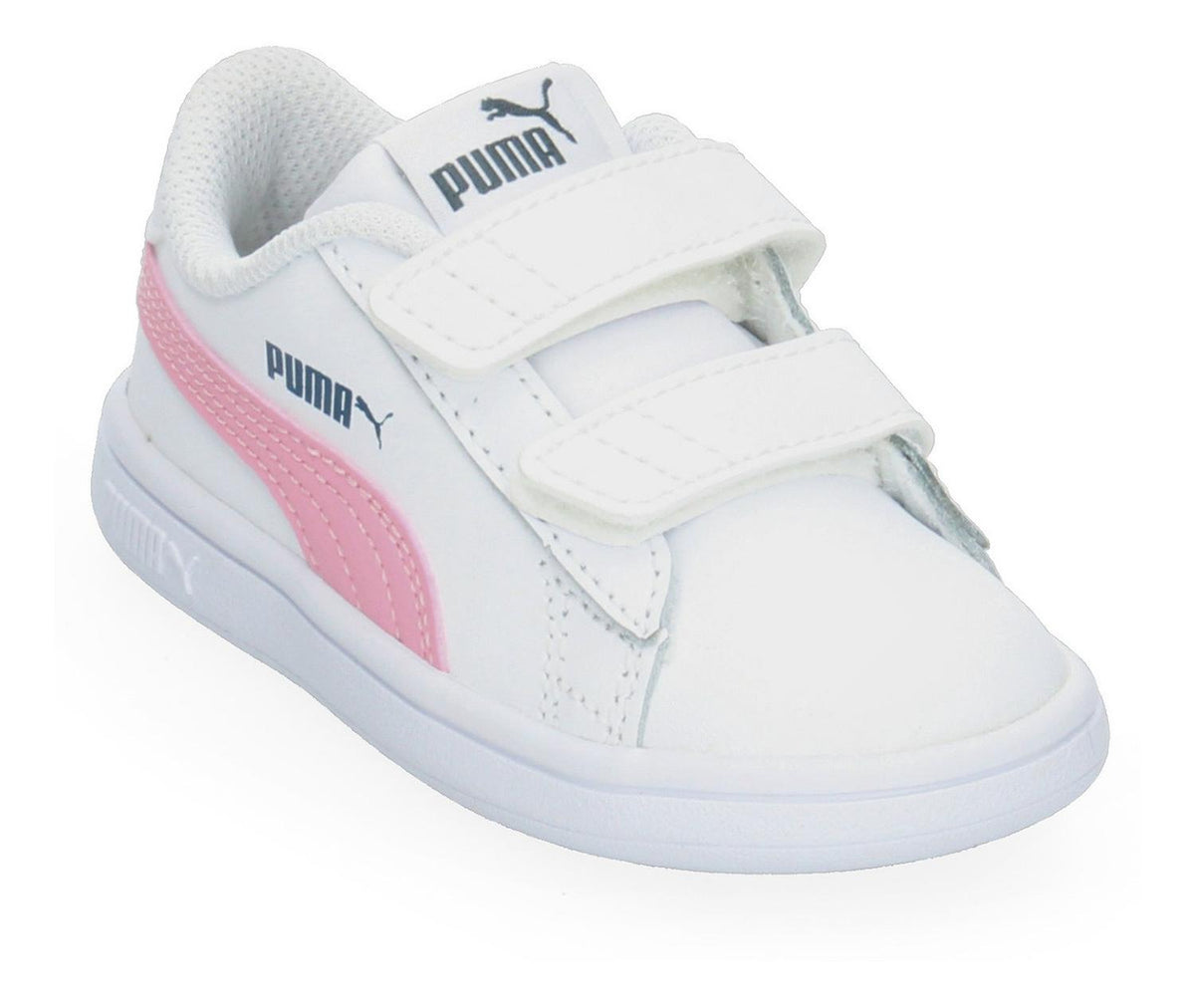Tenis Puma Smash V2 Blanco Para Niña [pum649], foto 5 de 9
