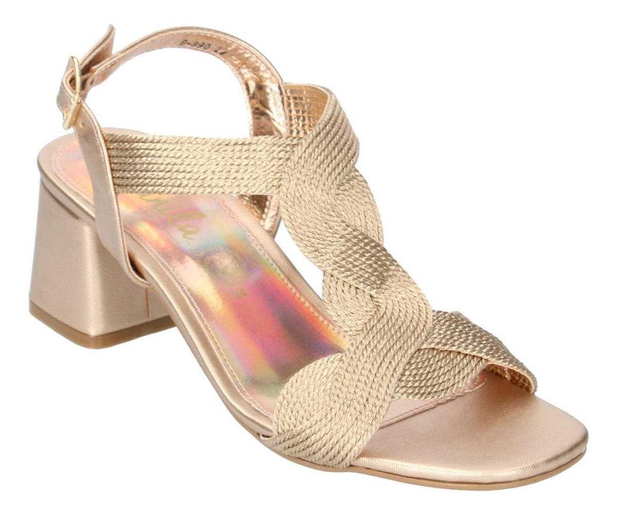 Zapatilla Manila Para Mujer B990 Dorado [mla304], foto 3 de 6