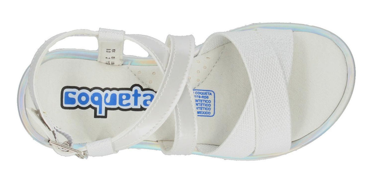Sandalias Coqueta Para Niña 112403-y Plateado [cta922], foto 7 de 7