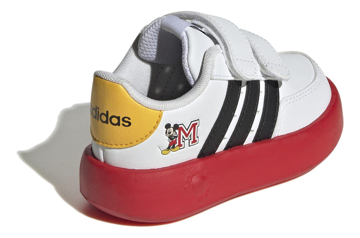 Tenis adidas Niño Breaknet Mickey 2.0 Blanco Con Velcro, foto 3 de 8