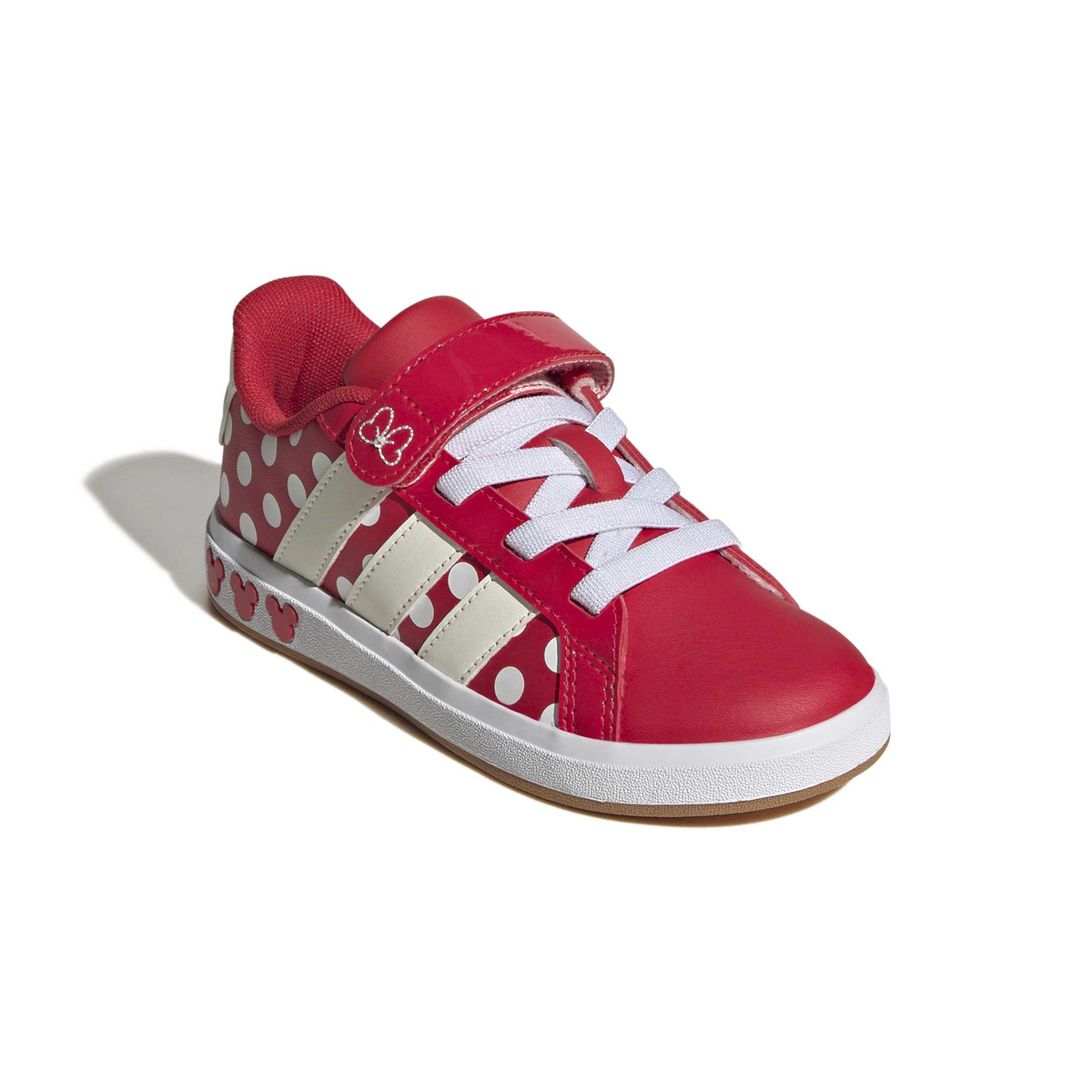 Tenis Adidas Grand Court Niña Rojo Casual Infantil T16-22, foto 10 de 10