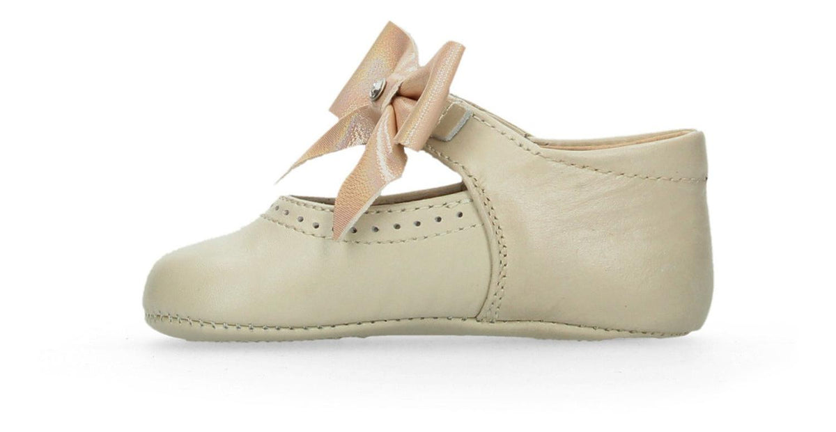 Zapato Casual Mini Burbujas Para Niña 23-399-d07 Beige [mnb2, foto 3 de 10