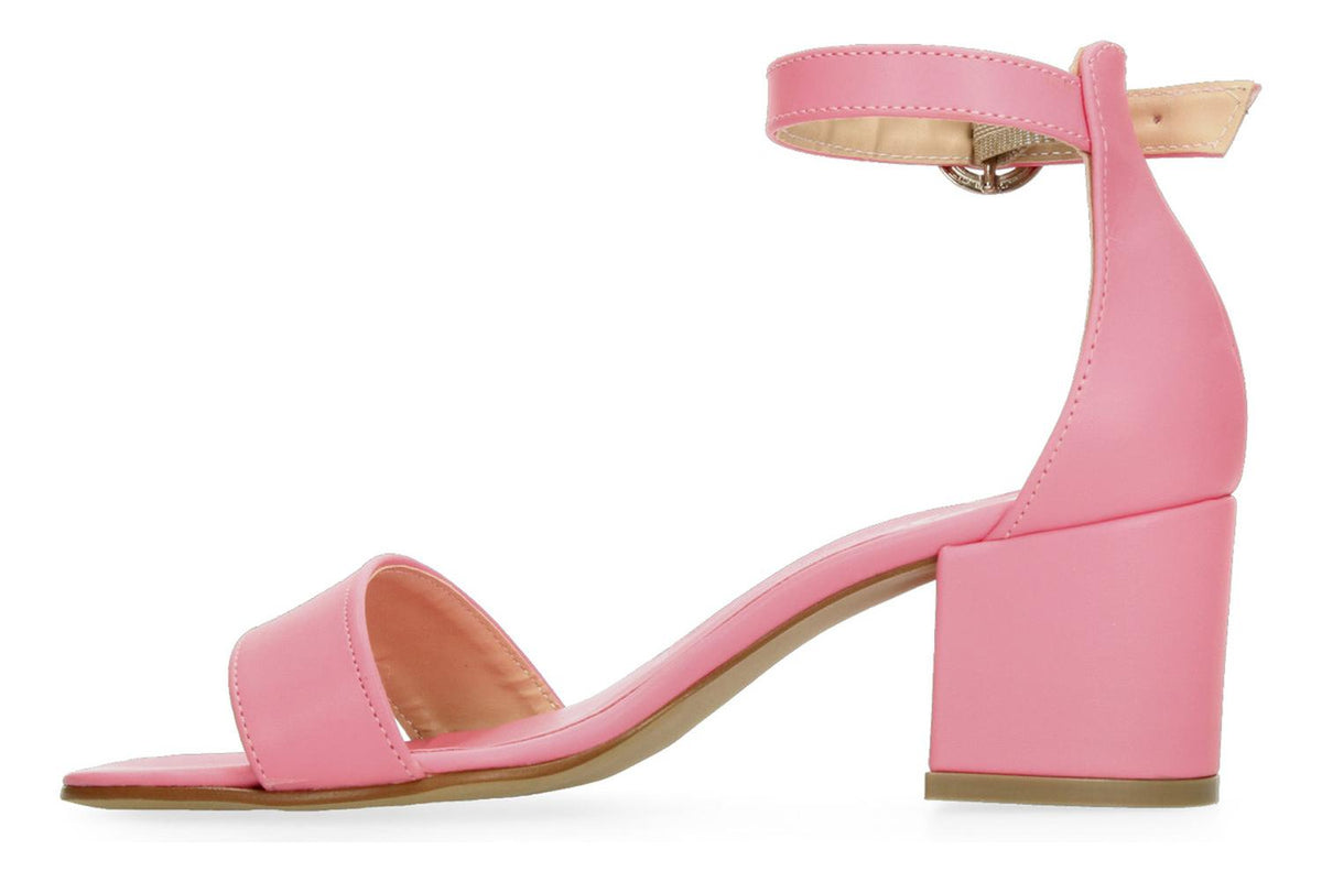 Sandalias Gosh Rosa Con Tacon Ajuste Hebilla Para Mujer, foto 5 de 8