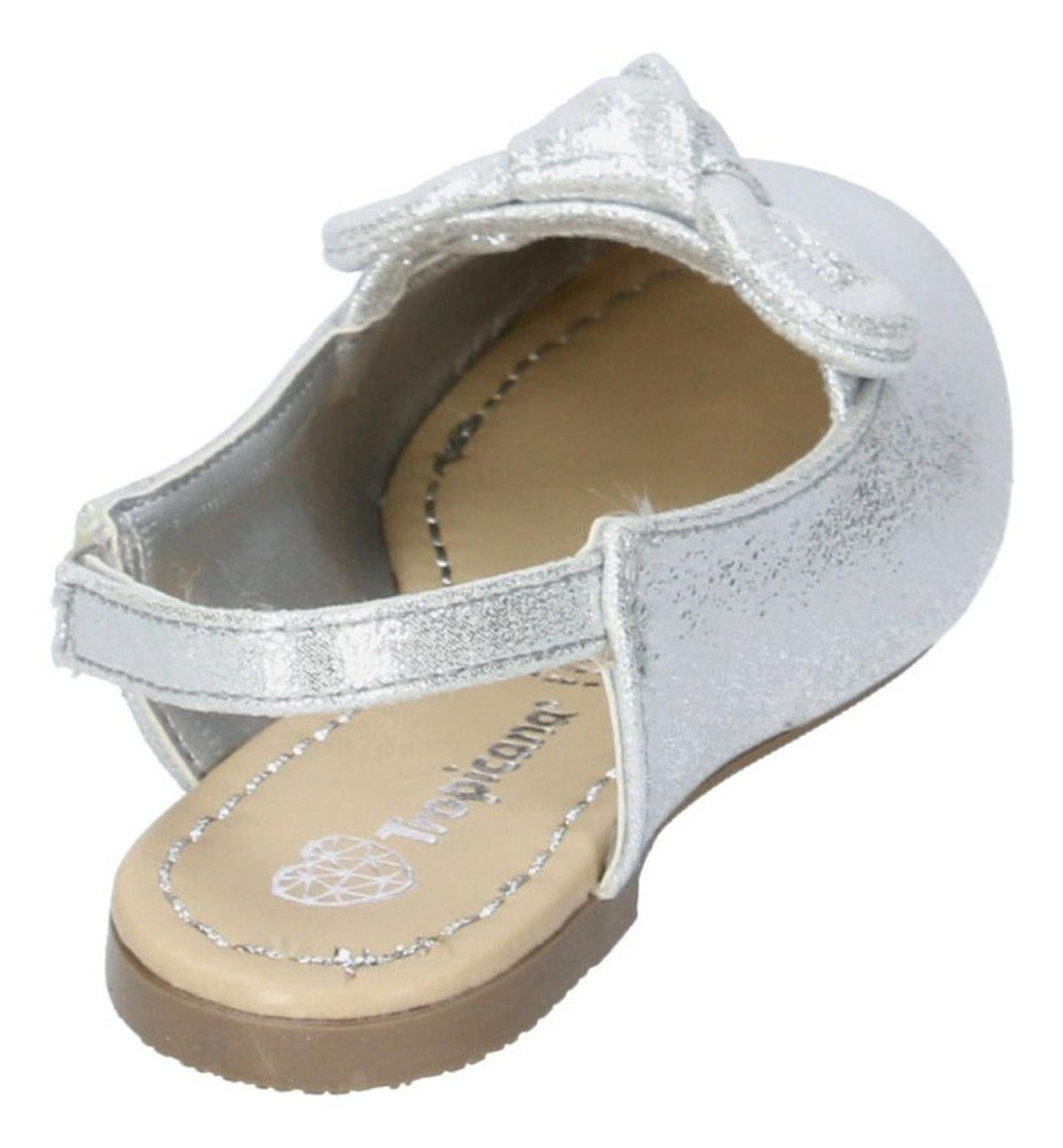 Balerina Flat Tropicana Para Niña 46301 Plata [tro1017], foto 4 de 6