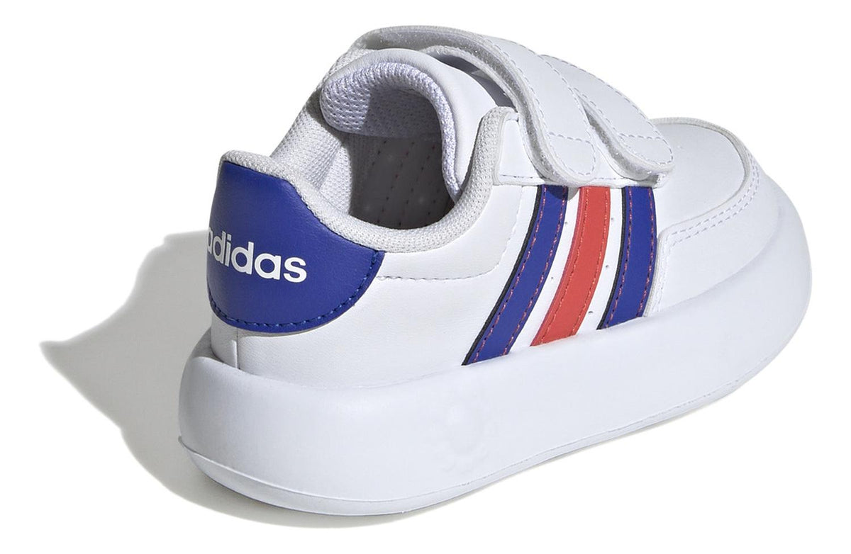 Tenis Blanco adidas Niño Toddler Breaknet 2.0 Casual Sneakers Ligero Original Doble Velcro Ajustable, foto 3 de 10