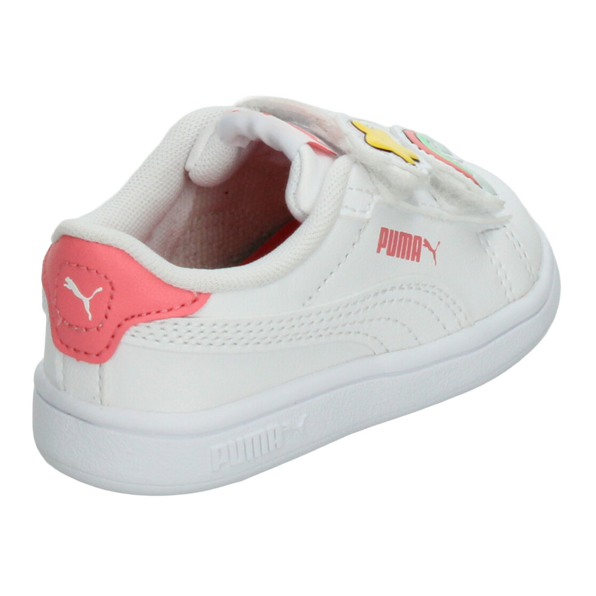 Tenis Puma Smash 3.0 Niña Blanco Escolar Casual Infantil T11-16, foto 3 de 10