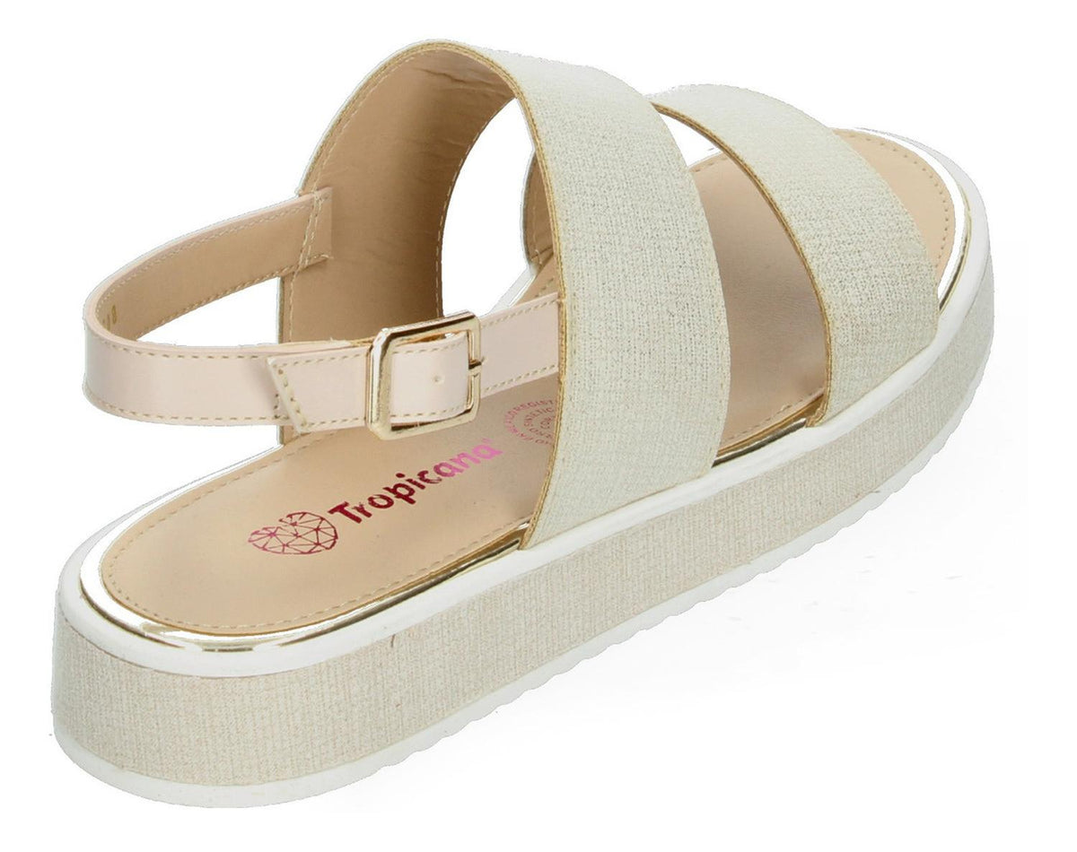 Sandalias Tropicana Para Niña 25208 Beige [tro1217], foto 4 de 10