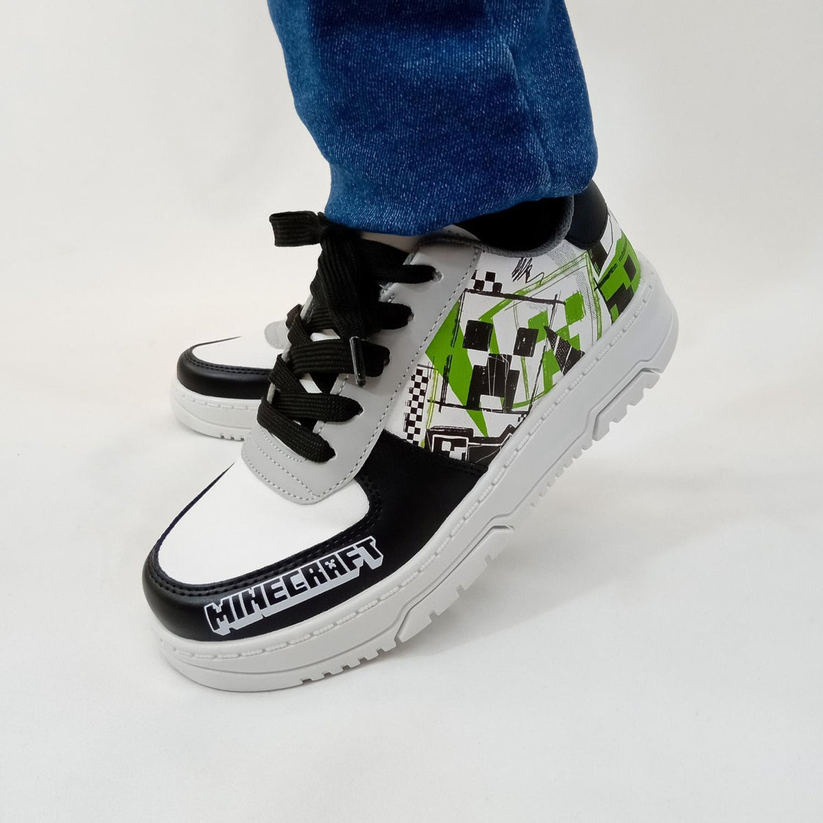 Tenis Minecraft Blanco Para Niño [mif15], foto 2 de 8