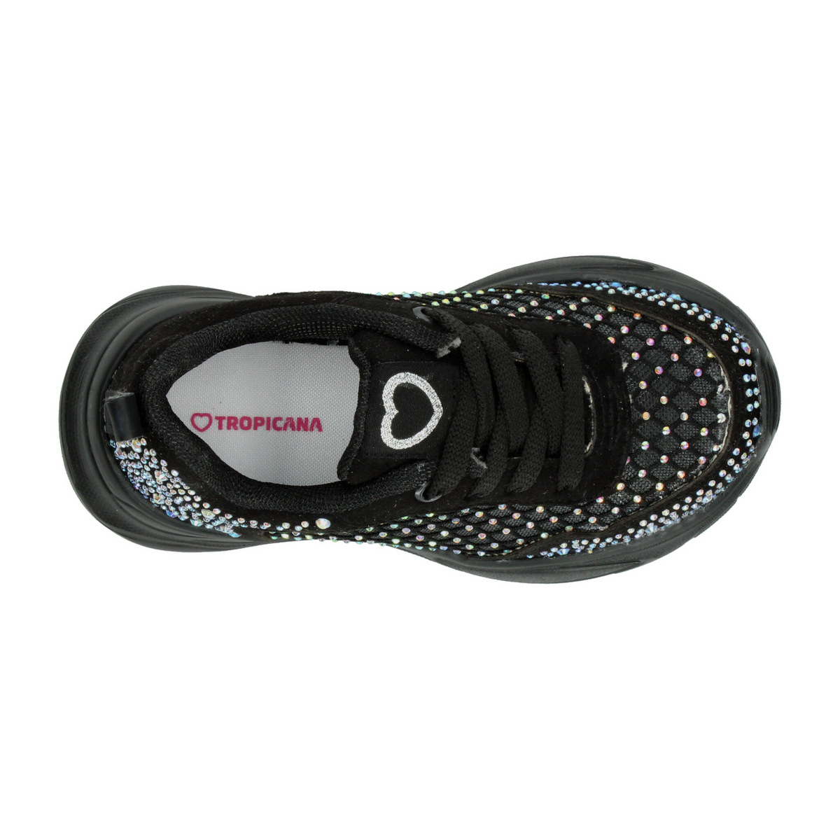 Tenis Tropicana Niña Negro Casual Infantil T18-22, foto 8 de 10