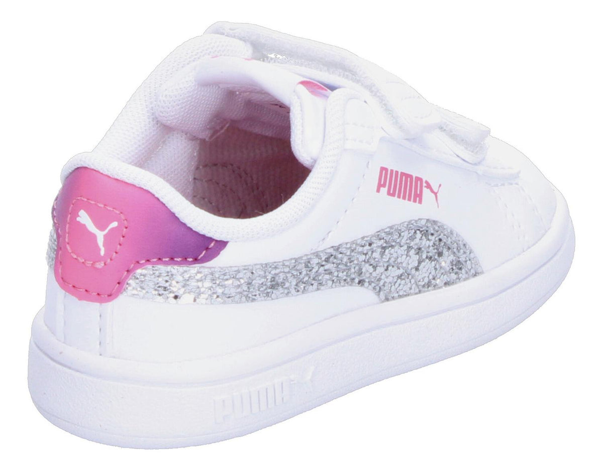 Tenis Puma Smash 3.0 Blanco Para Niña [pum902], foto 5 de 8