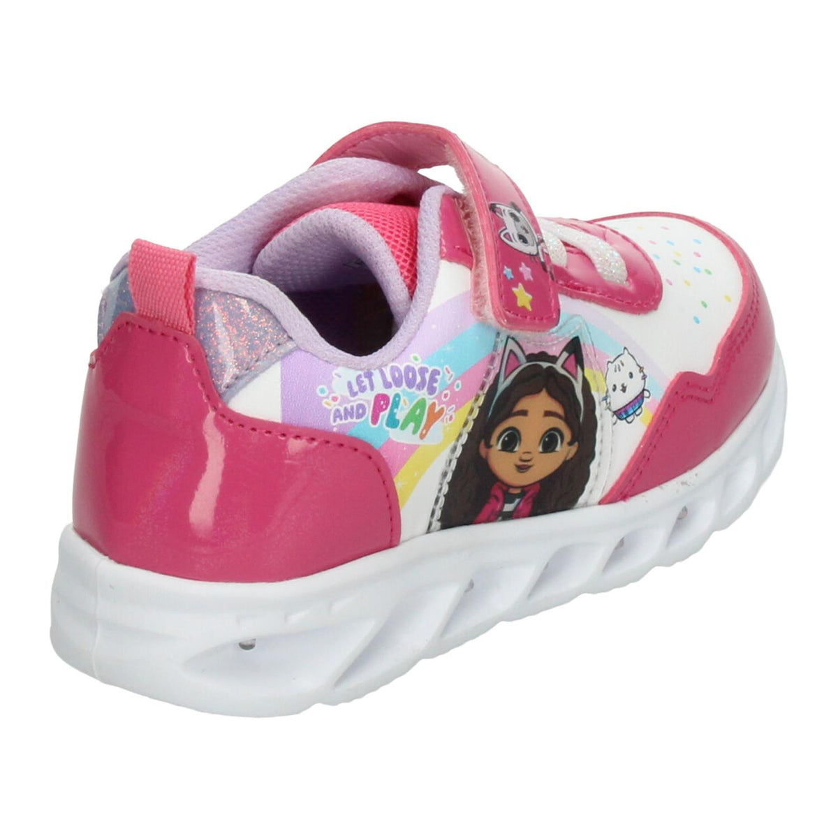 Tenis Gaby´s Doll House Niña Blanco Casual Animados Infantil T15-18, foto 7 de 10