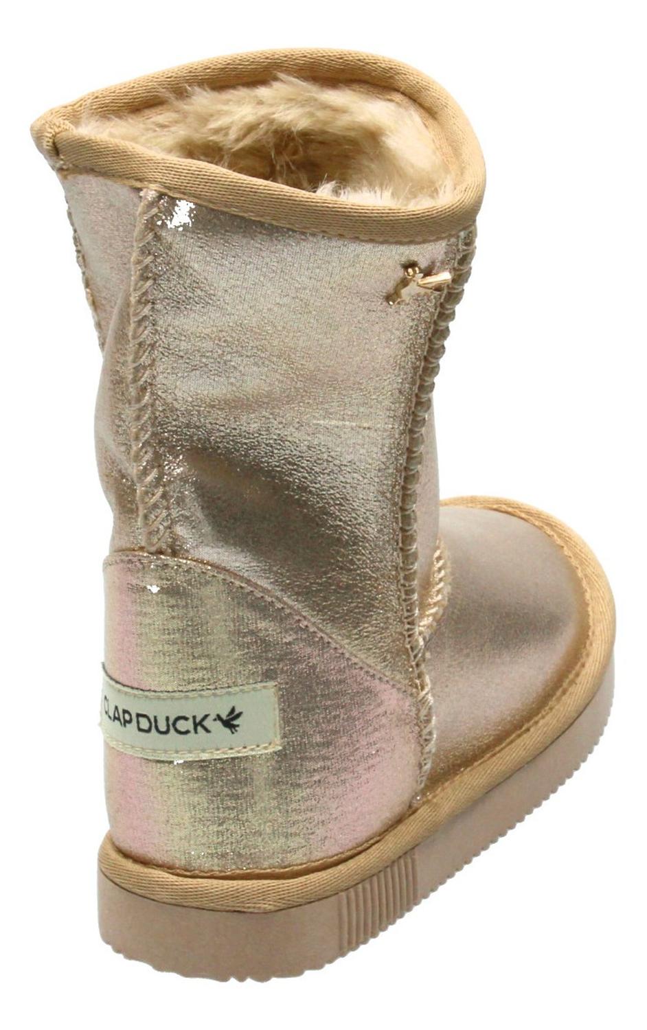 Bota Clap Duck Para Niña 1859 Dorado [cdu25], foto 4 de 6