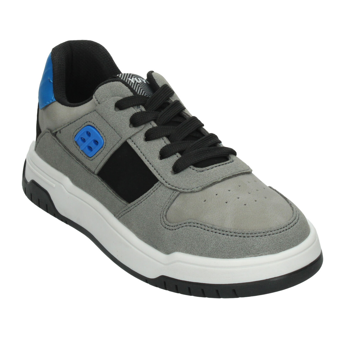 Tenis Yuyin Niño Gris Casual Cómodo Cintas Infantil T18-22, foto 4 de 10