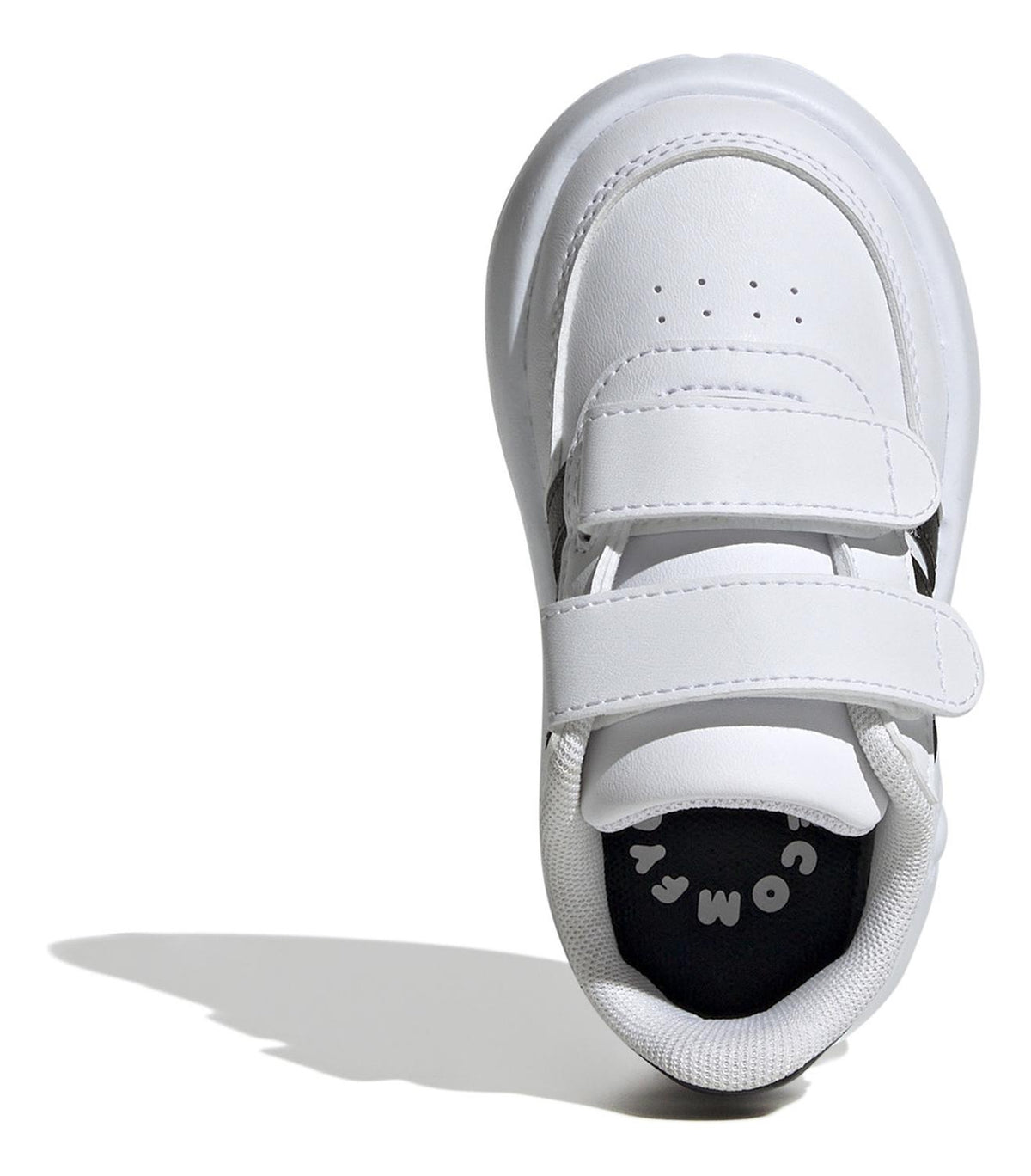 Tenis Niño Toddler adidas Breaknet 2.0 Blanco Negro Casual Cómodo Ligero Original Sneakers, foto 7 de 10