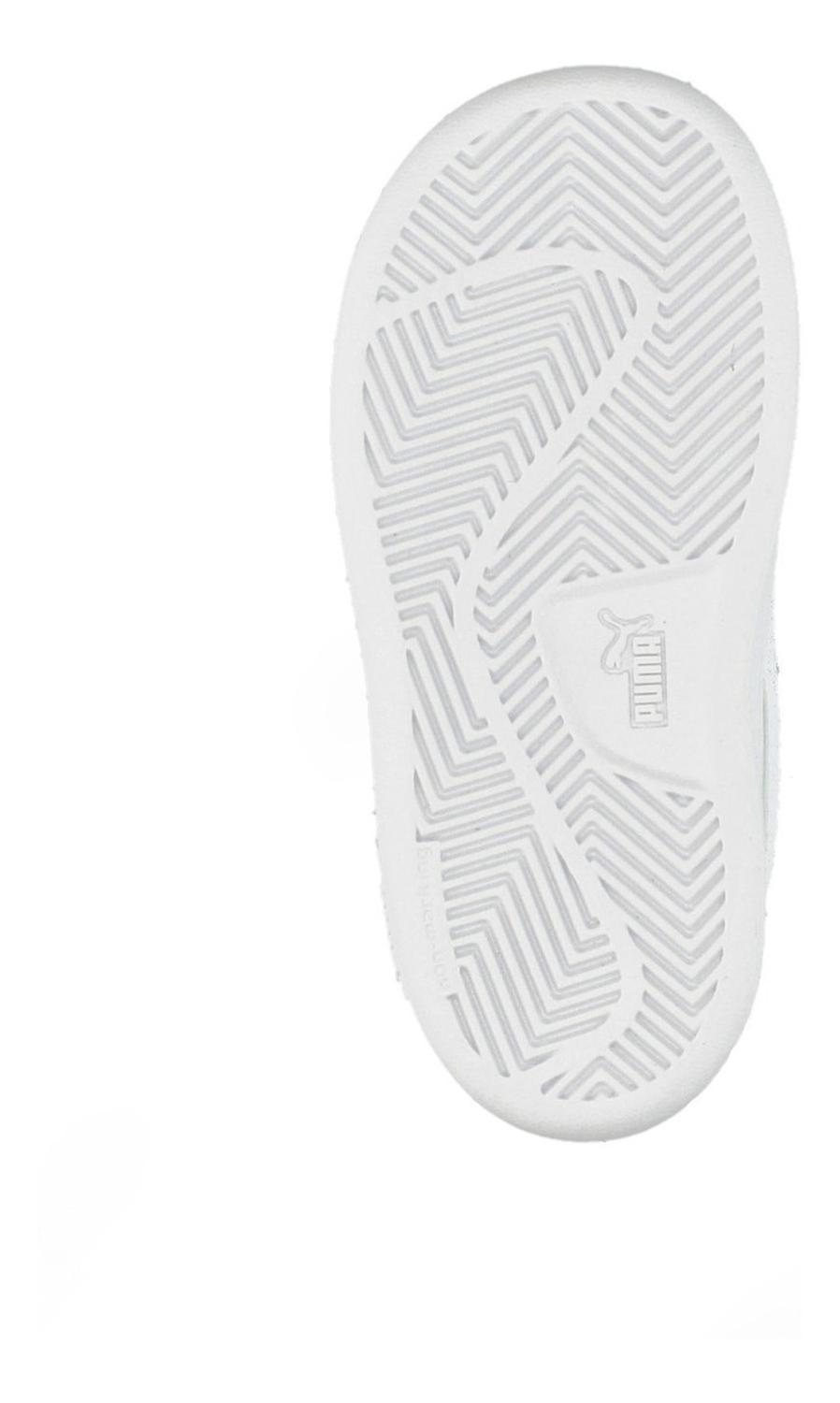 Tenis Puma Smash V2 Blanco Para Niño [pum394], foto 9 de 10