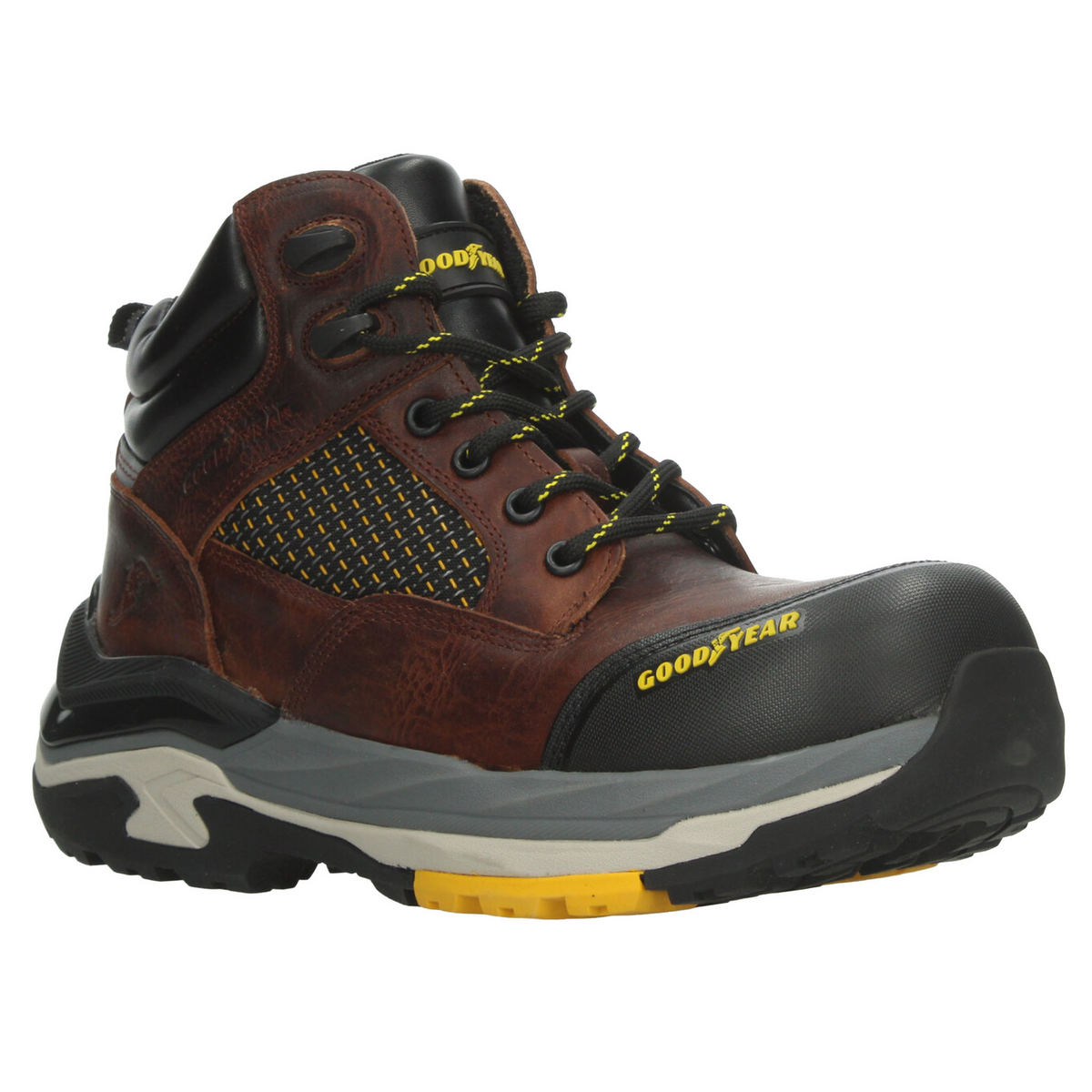 Bota Good Year Hombre Café Industrial Seguridad Casual Caballero, foto 2 de 10