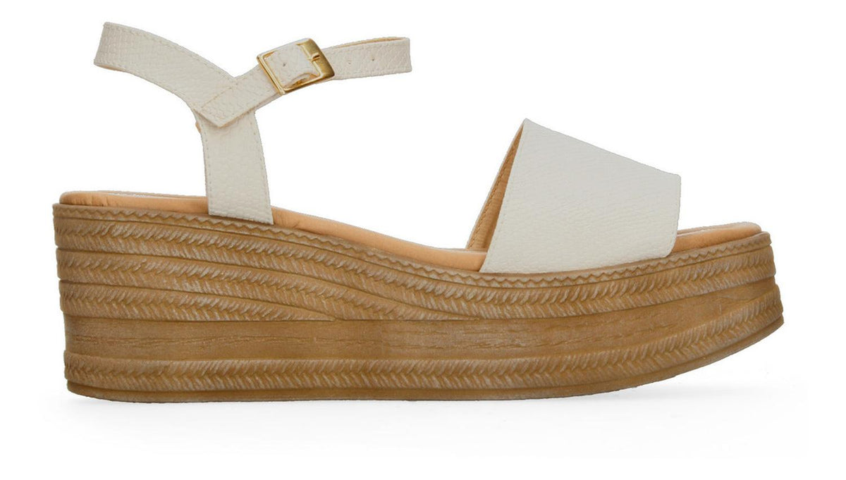 Sandalias Perez Lete Para Mujer 02284 Blanco [plt264], foto 2 de 10