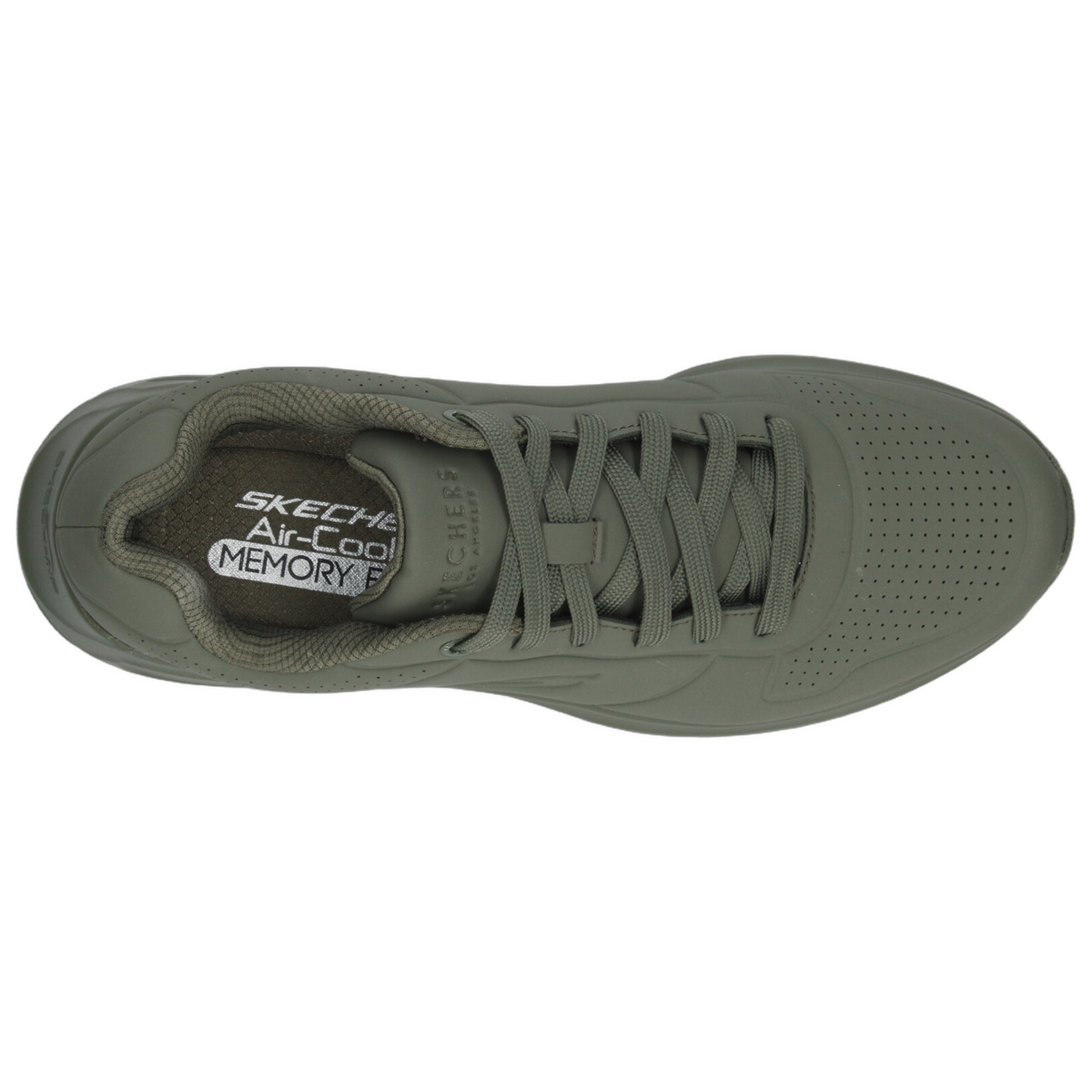 Tenis Skechers Uno Hombre Verde Oliva Casual Cinta Caballero, foto 8 de 10