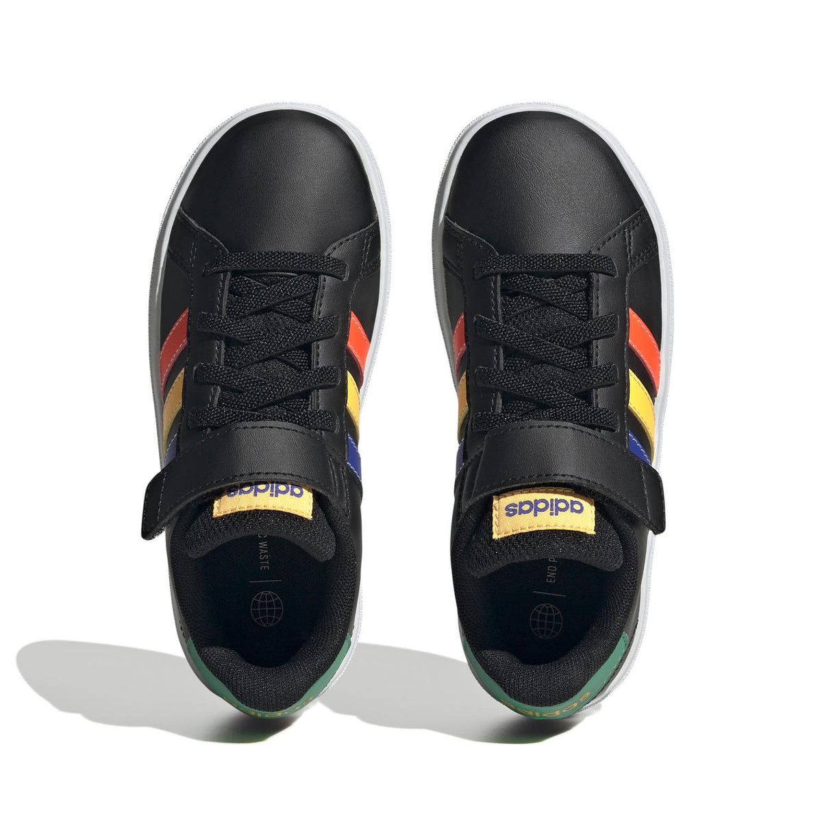 Tenis Adidas Grand Court Negro para Niño T19-22 [ADD2710], foto 6 de 7