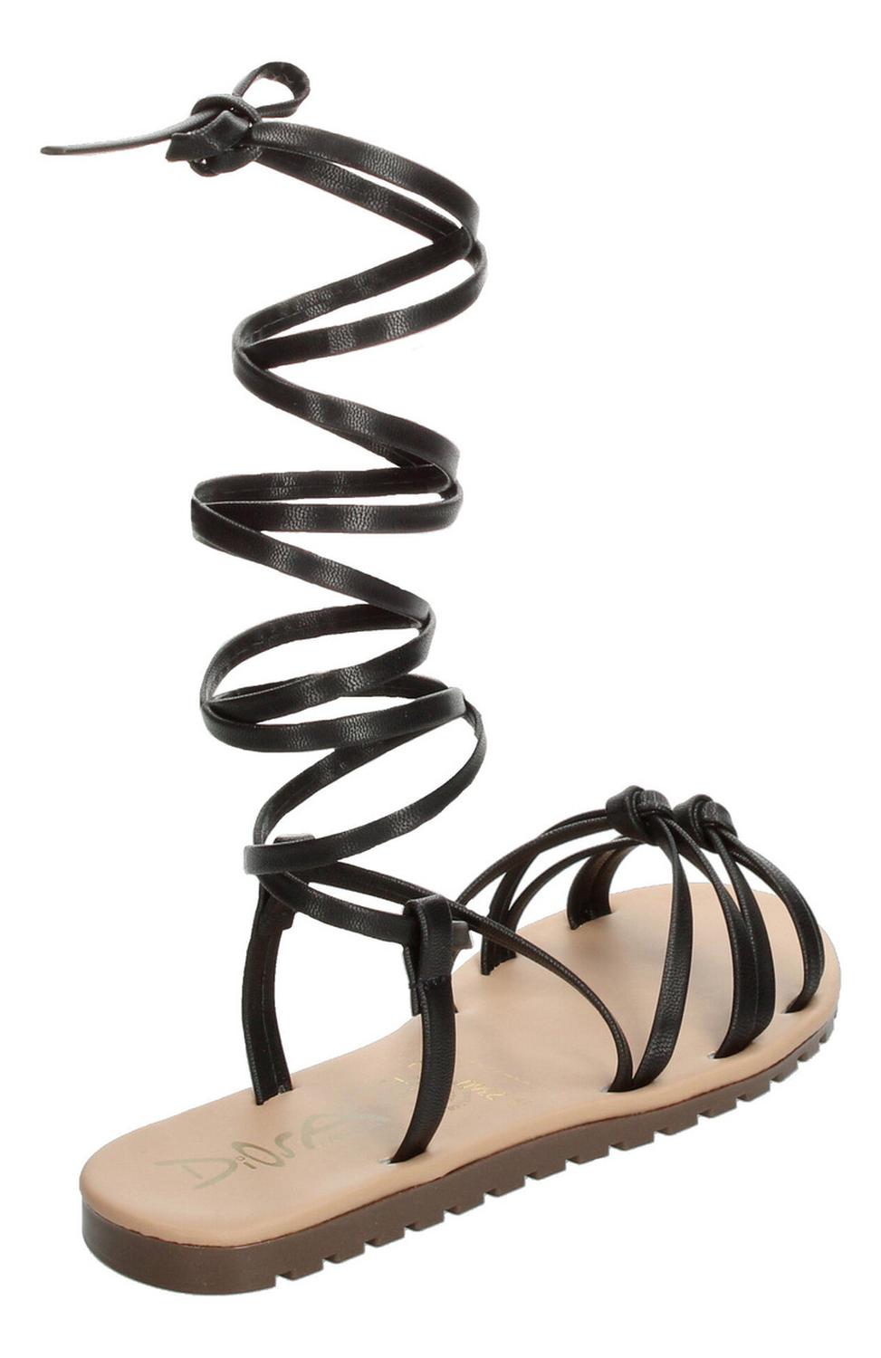 Sandalias Diosa Negro Para Mujer [dio36], foto 3 de 10