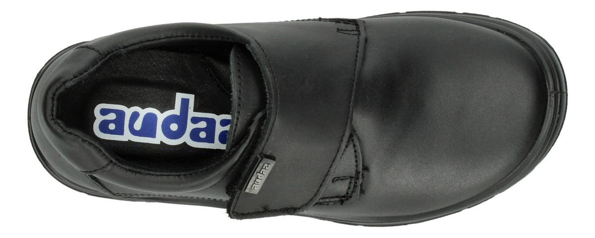 Zapato Escolar Coqueta Negro Velcro Para Niño T18-21, foto 8 de 10