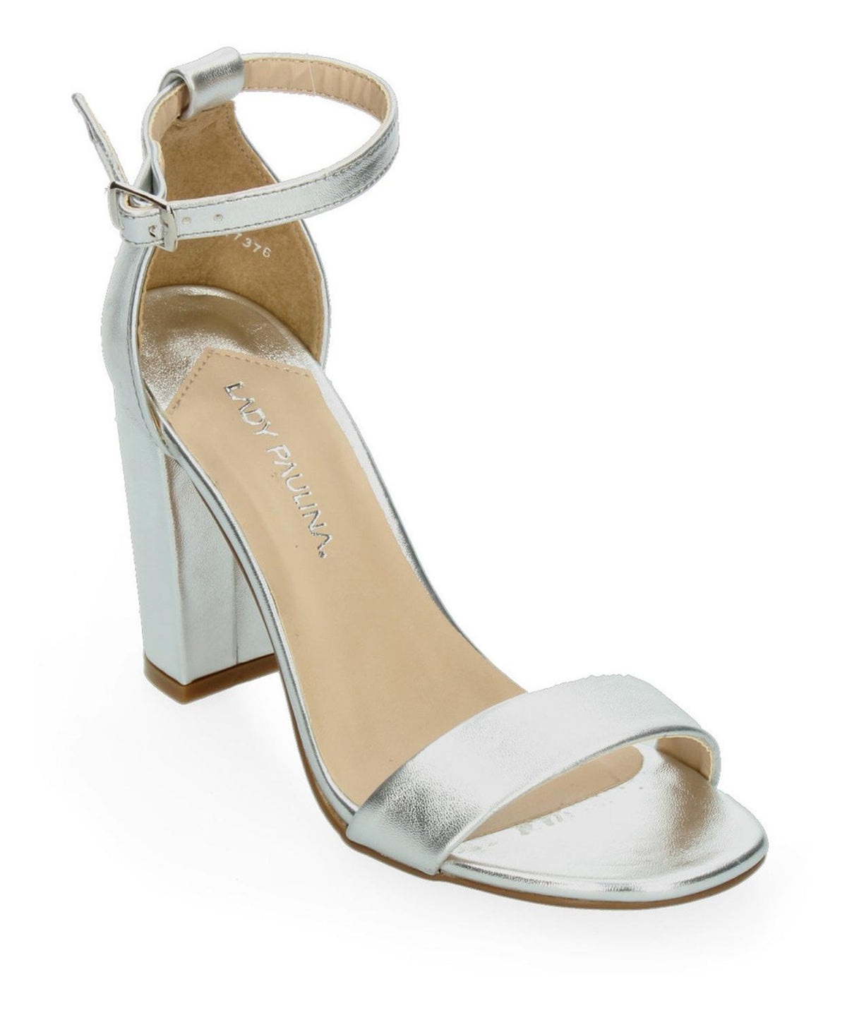 Sandalias De Fiesta Paulina Para Mujer 22615 Plateado [pau86, foto 5 de 10