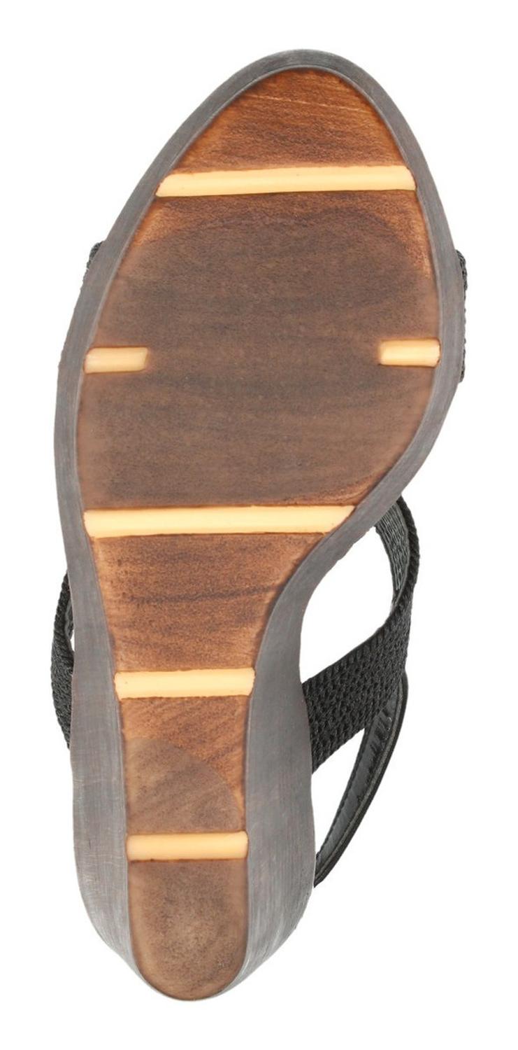 Sandalias Manila Para Mujer B1013 Negro [mla294], foto 9 de 10