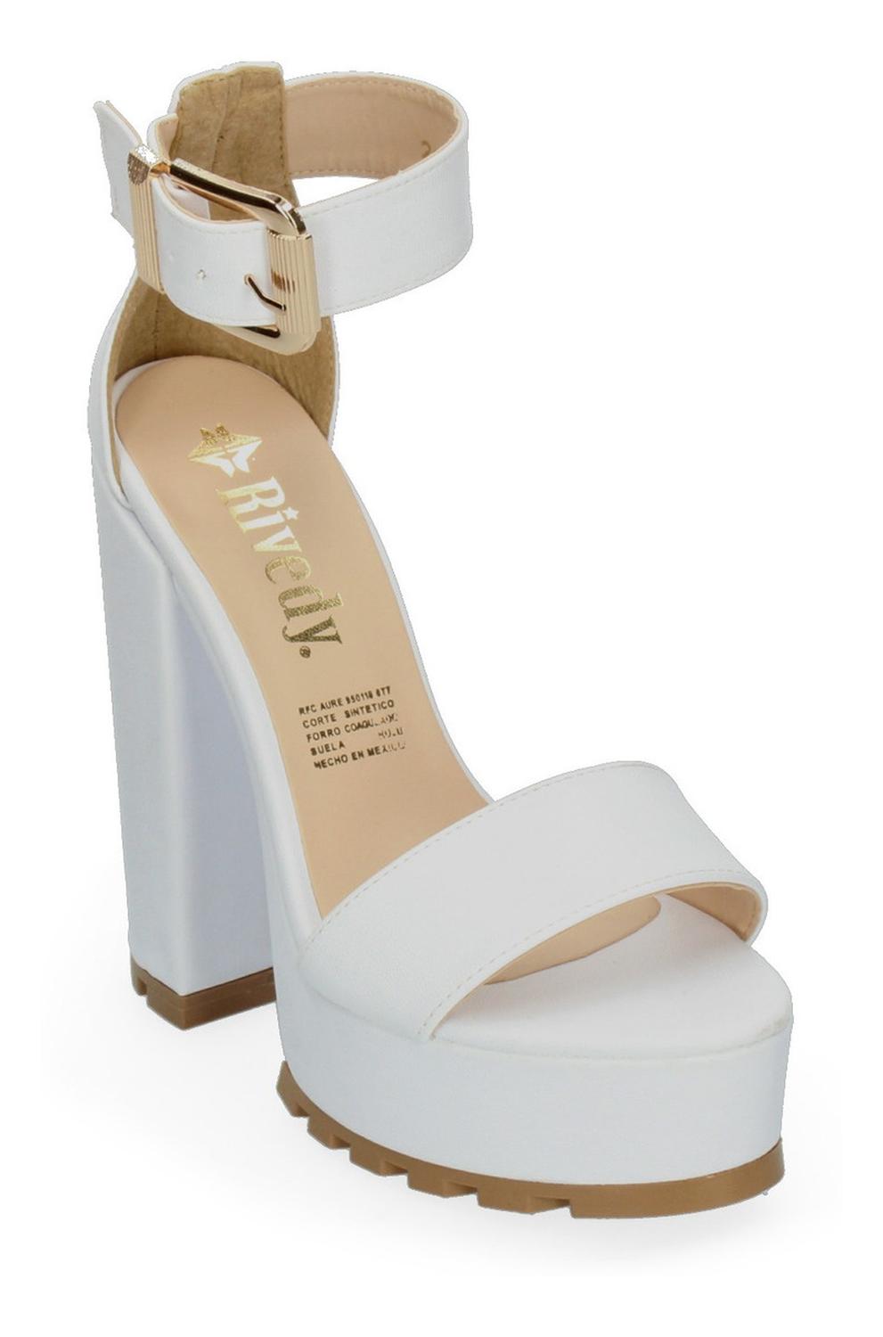 Sandalias Rivedy Para Mujer 6092 Blanco [rve17], foto 5 de 10