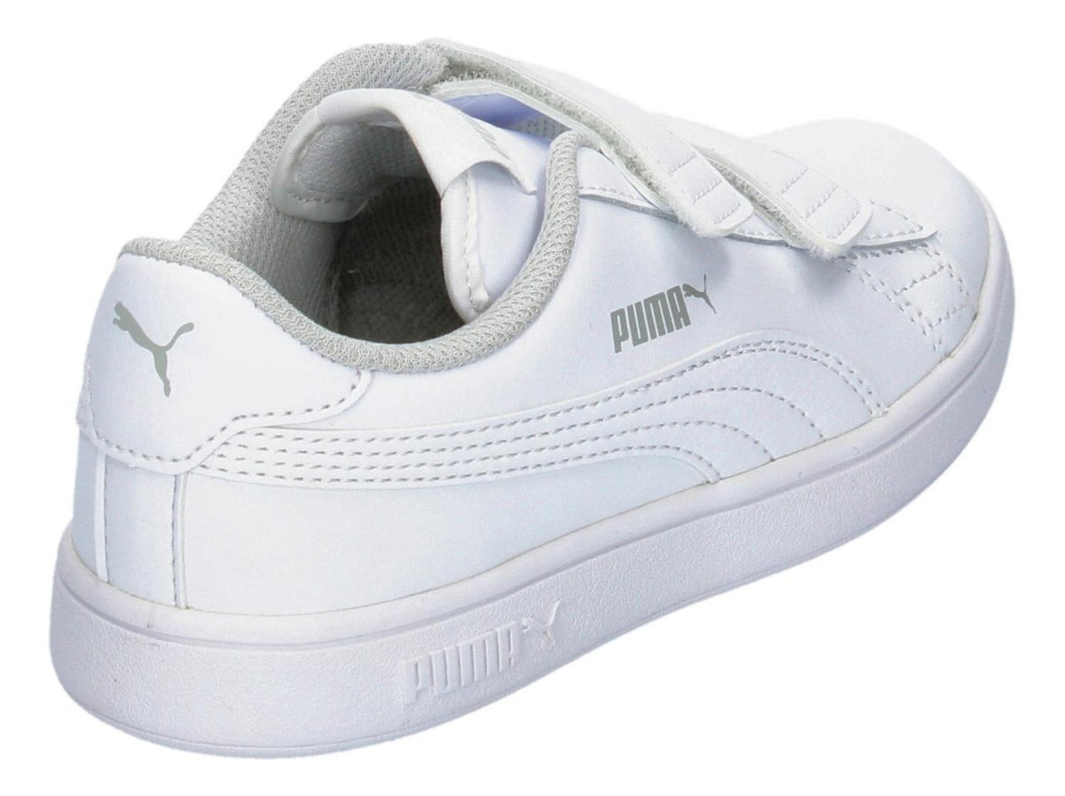 Tenis Puma Smash L V2 Blanco Para Niño [pum393], foto 5 de 9