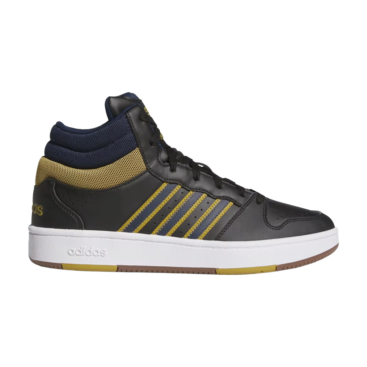 Tenis Adidas Hoops Mid Classic Hombre Negro Casual Botín Caballero, foto 9 de 10