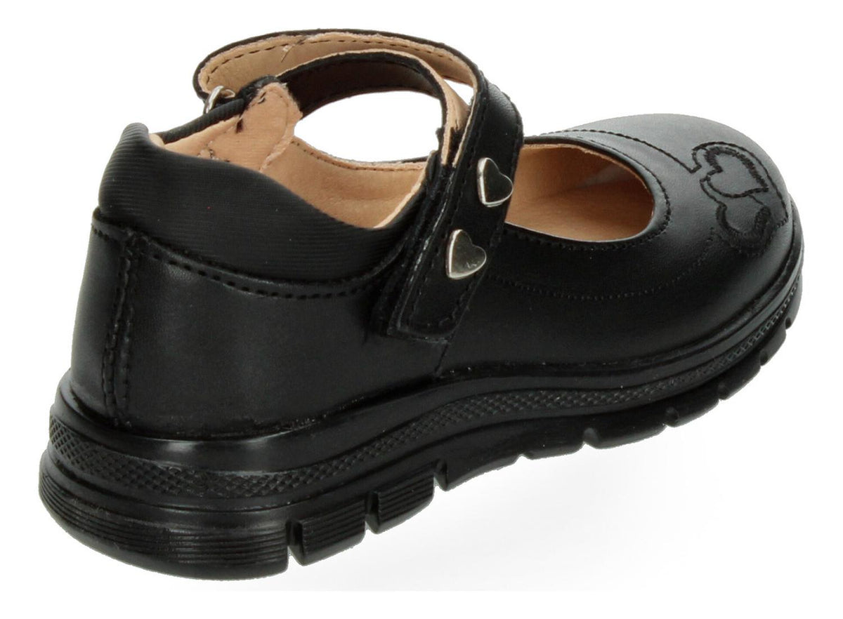 Zapato Escolar Yuyin Negro Para Niña [yuy455], foto 5 de 10