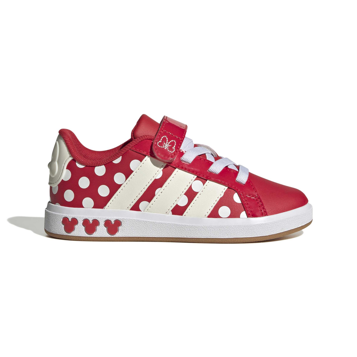 Tenis Adidas Grand Court Niña Rojo Casual Infantil T16-22, foto 9 de 10