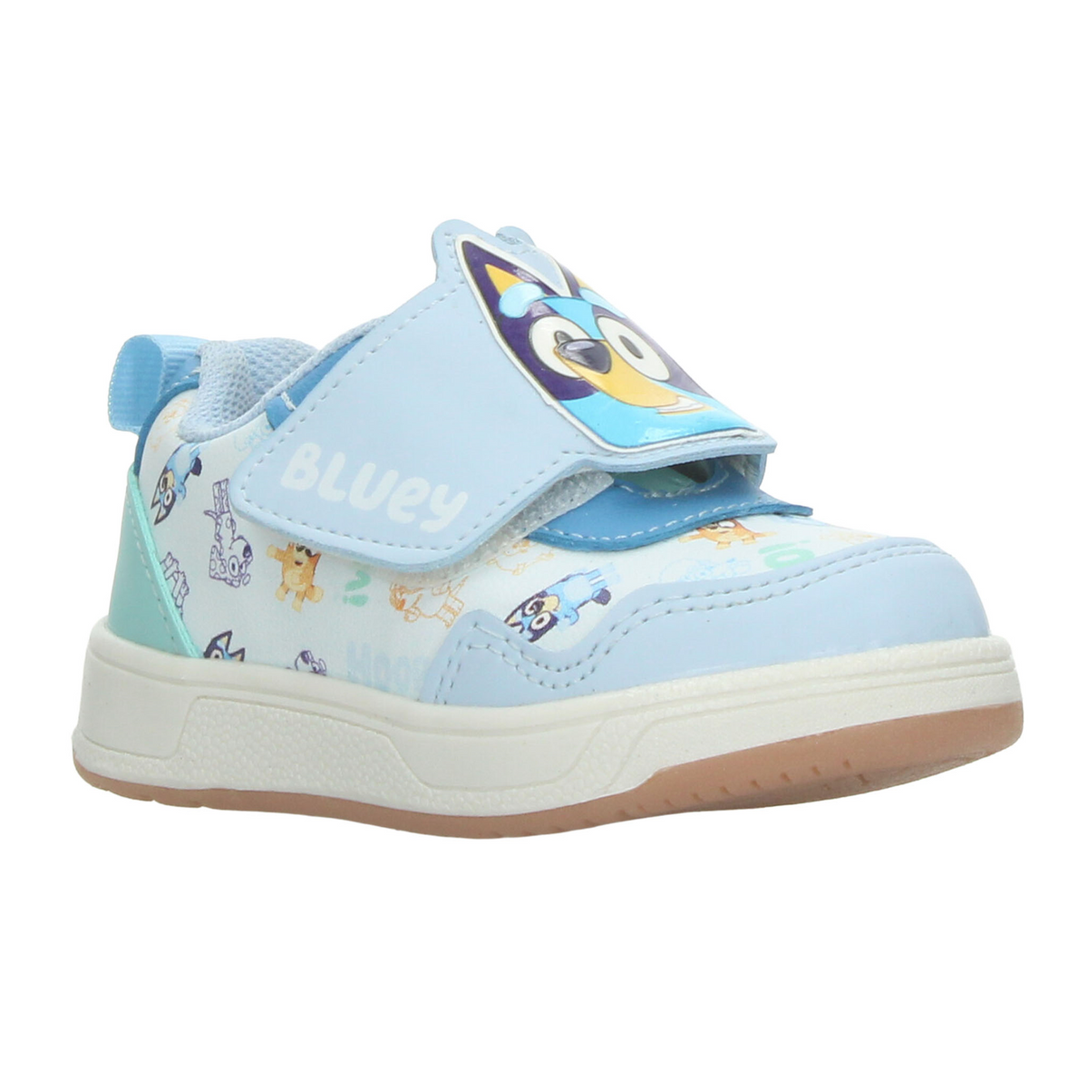 Tenis Bluey Niña Azul Casual Cinta Adhesiva Infantil T12-15, foto 2 de 10