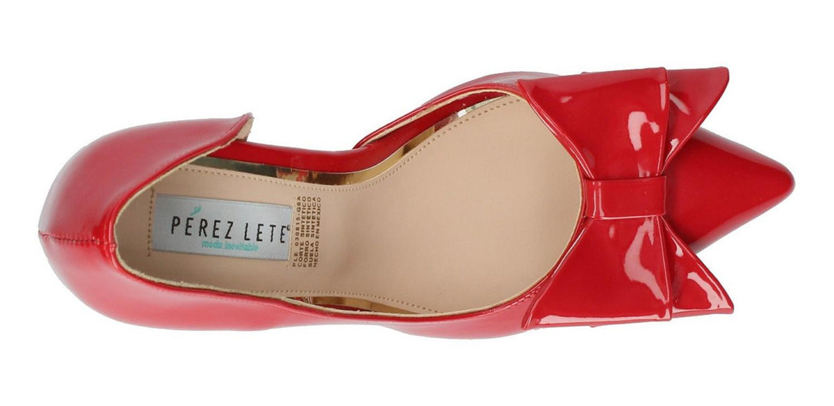 Zapatilla Perez Lete Para Mujer 26103 Rojo [plt181], foto 5 de 6