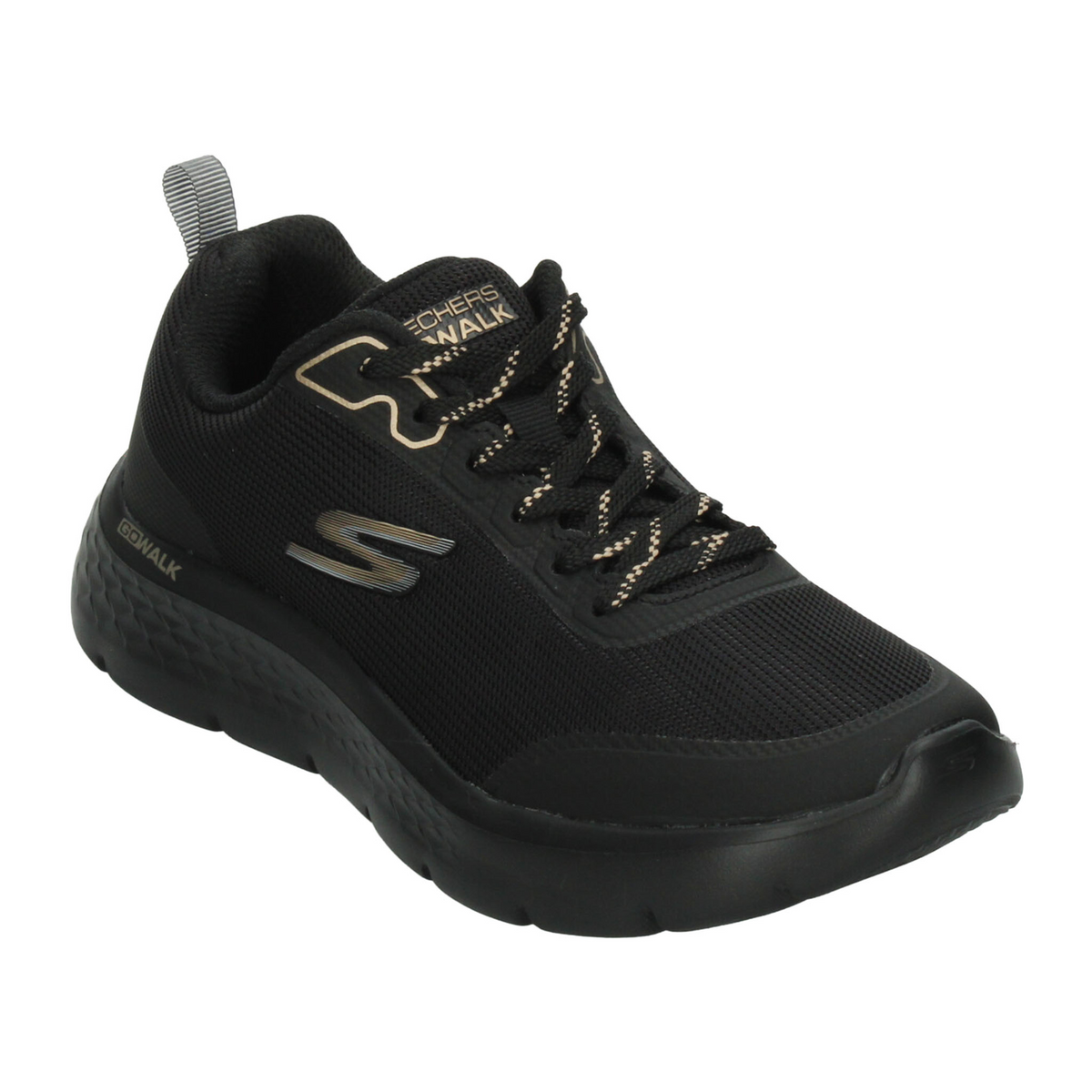 Tenis Skechers Go Walk Dama Negro Deportivo Running Mujer, foto 4 de 10
