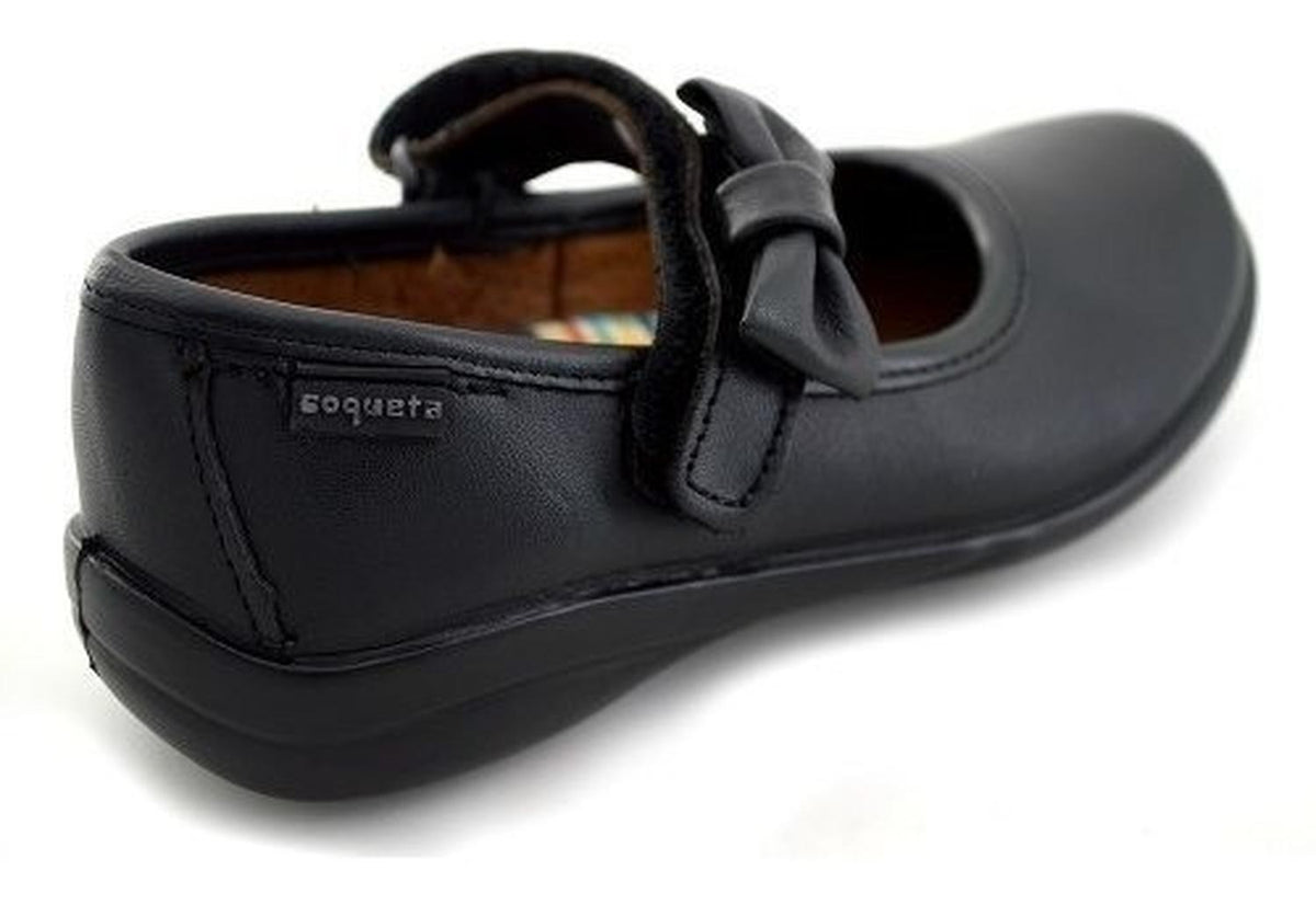 Zapato Escolar Coqueta Para Niña 170805-a Negro [cta679], foto 4 de 6