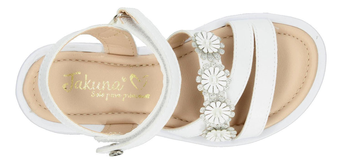 Sandalias Jakuna Blanco Para Niña [jak340], foto 8 de 8