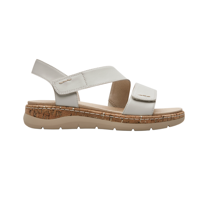 Sandalias Flexi Dama Beige Casual Para Mujer