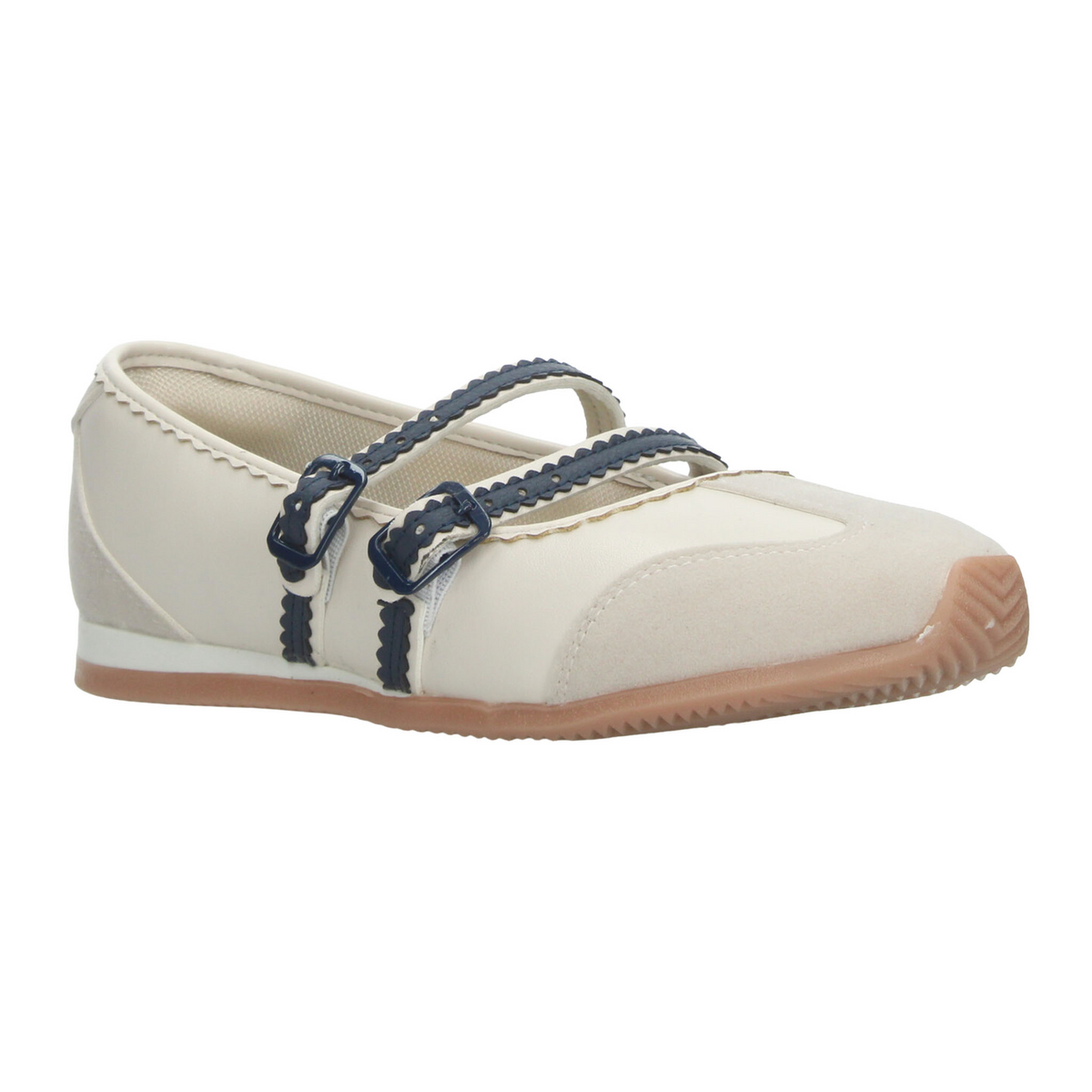 Flats Paulina Dama Blanco Casual Mary Jane Mujer, foto 2 de 10