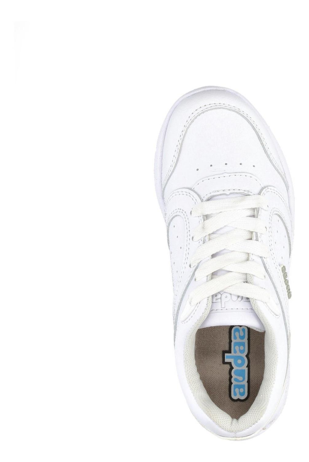 Tenis Escolar Coqueta Para Niño 150706-b Blanco [cta845], foto 8 de 10