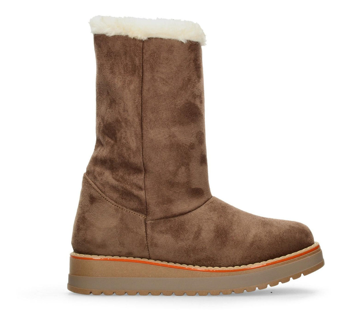 Bota Rojo Cereza Para Mujer 7002 Cafe [rce17], foto 2 de 10