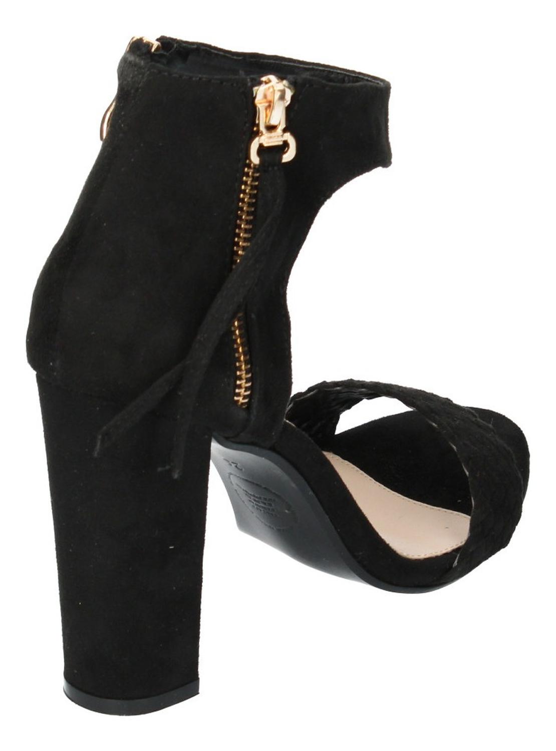 Sandalias Manila Para Mujer B997 Negro [mla298], foto 4 de 6