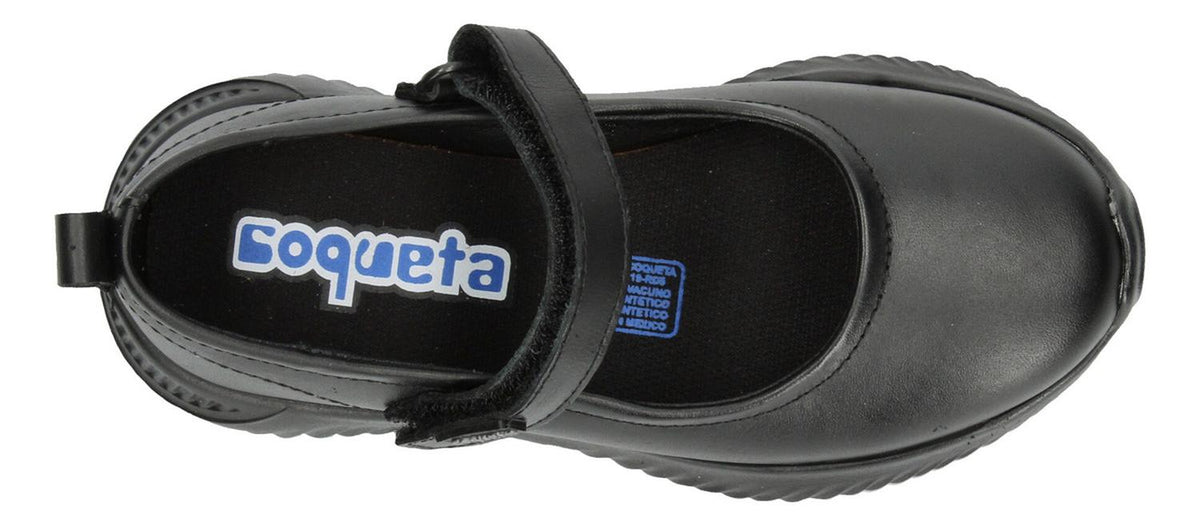 Zapato Escolar Coqueta Negro Para Niña [cta976], foto 8 de 10