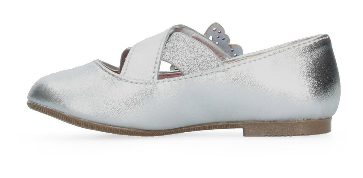 Flats Tropicana Plata Para Niña [tro1310], foto 5 de 10