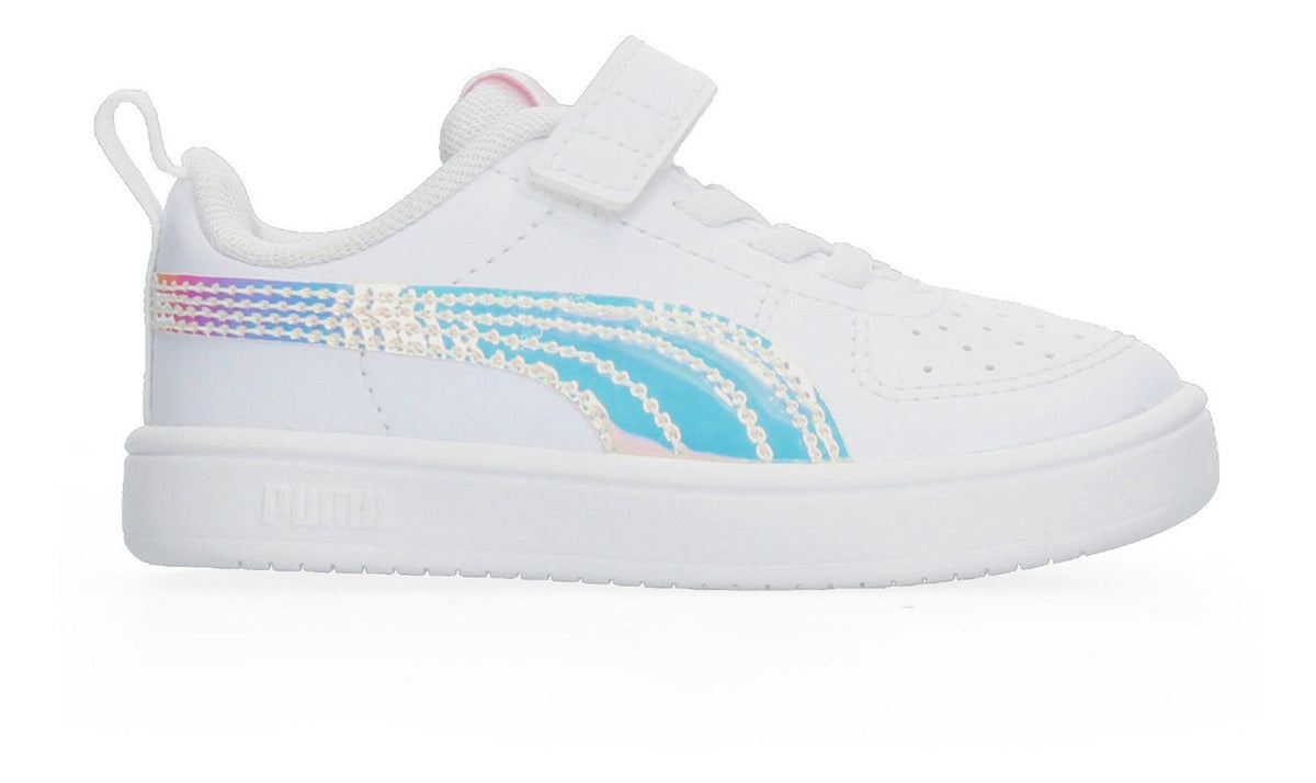 Tenis Puma Rickie Blanco Para Niño [pum622], foto 1 de 9