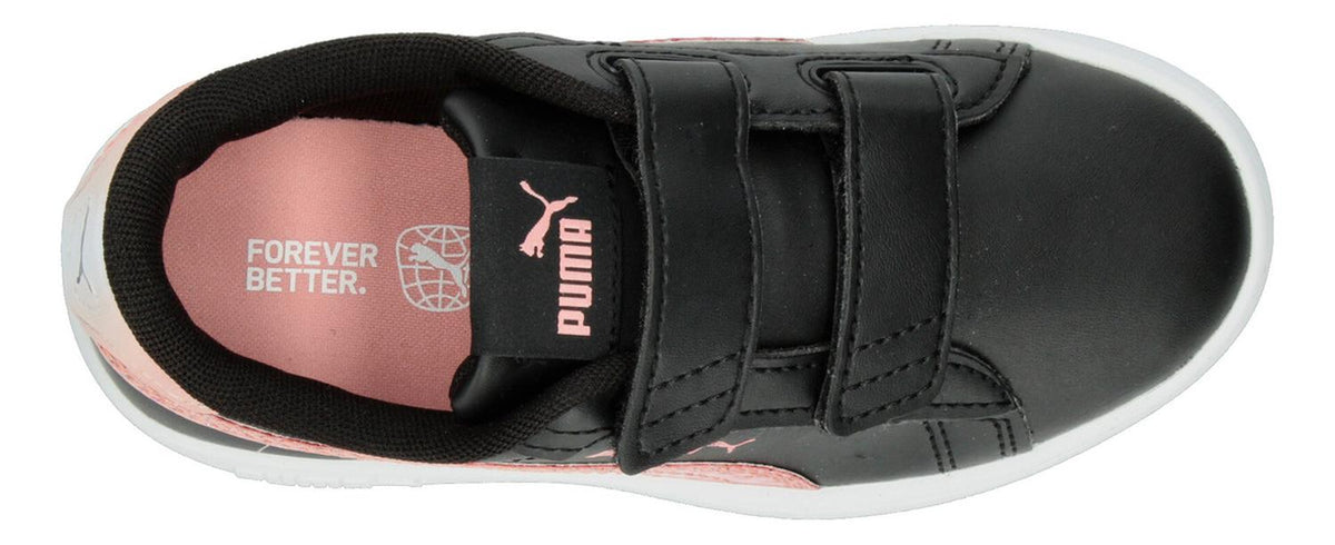 Tenis Puma Smash 3.0 L Negro Para Niña [pum929], foto 8 de 10