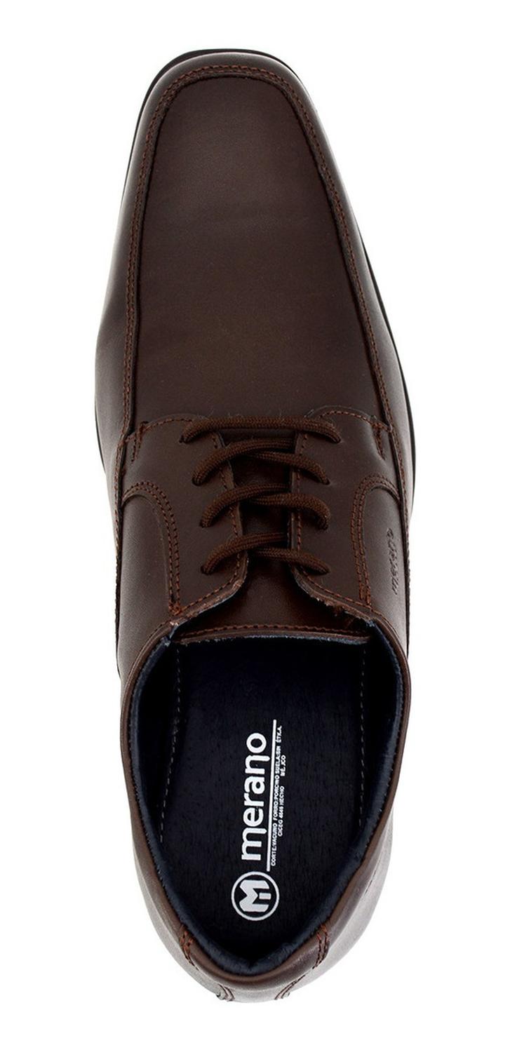 Zapato De Vestir Yuyin Para Hombre 47074 Cafe [yuy173], foto 5 de 6